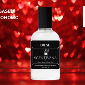 SCENTIVANA - SRK's Favourite DIL SE Unisex Aqua Based Non-Alcoholic Perfume Spray for Men & Women / Him & Her | Citrusy Fresh Spicy Earthy Woody Floral Powdery Aromatic Fragrance